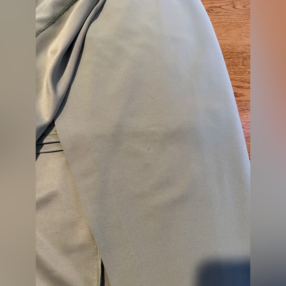 🎉HP🎉WAYF The Angelique Strapless Tulip Gown Sage Green Size XXS - Picture 6 of 16